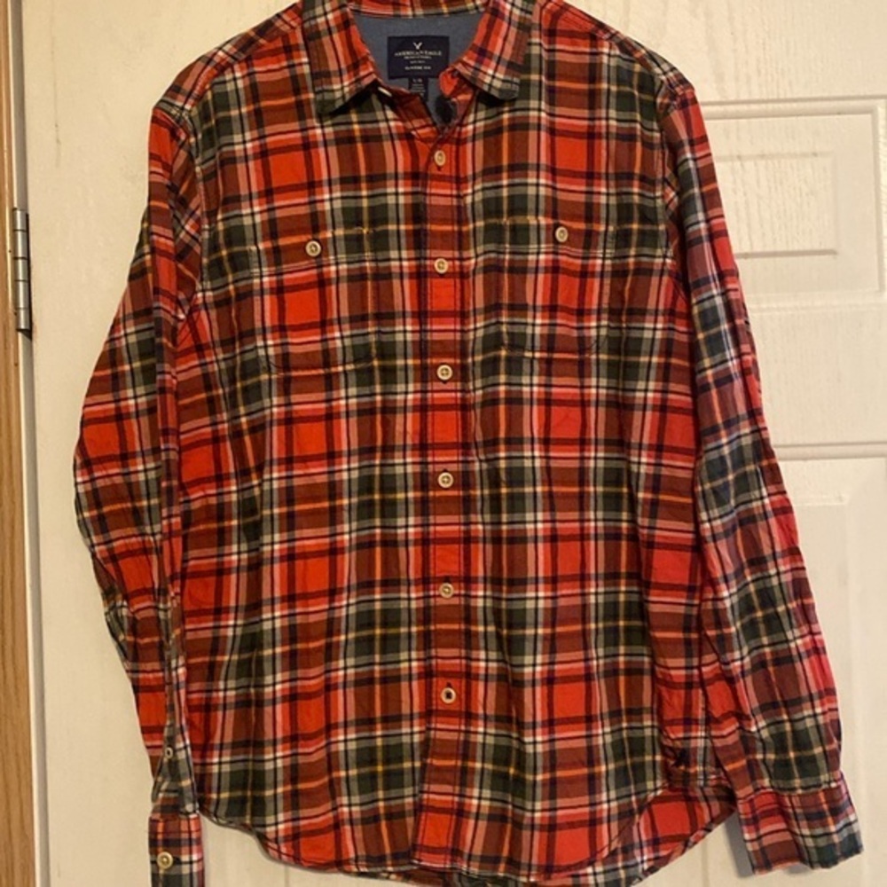 American Eagle Outfitters Flannel‎ Button Down Shirt